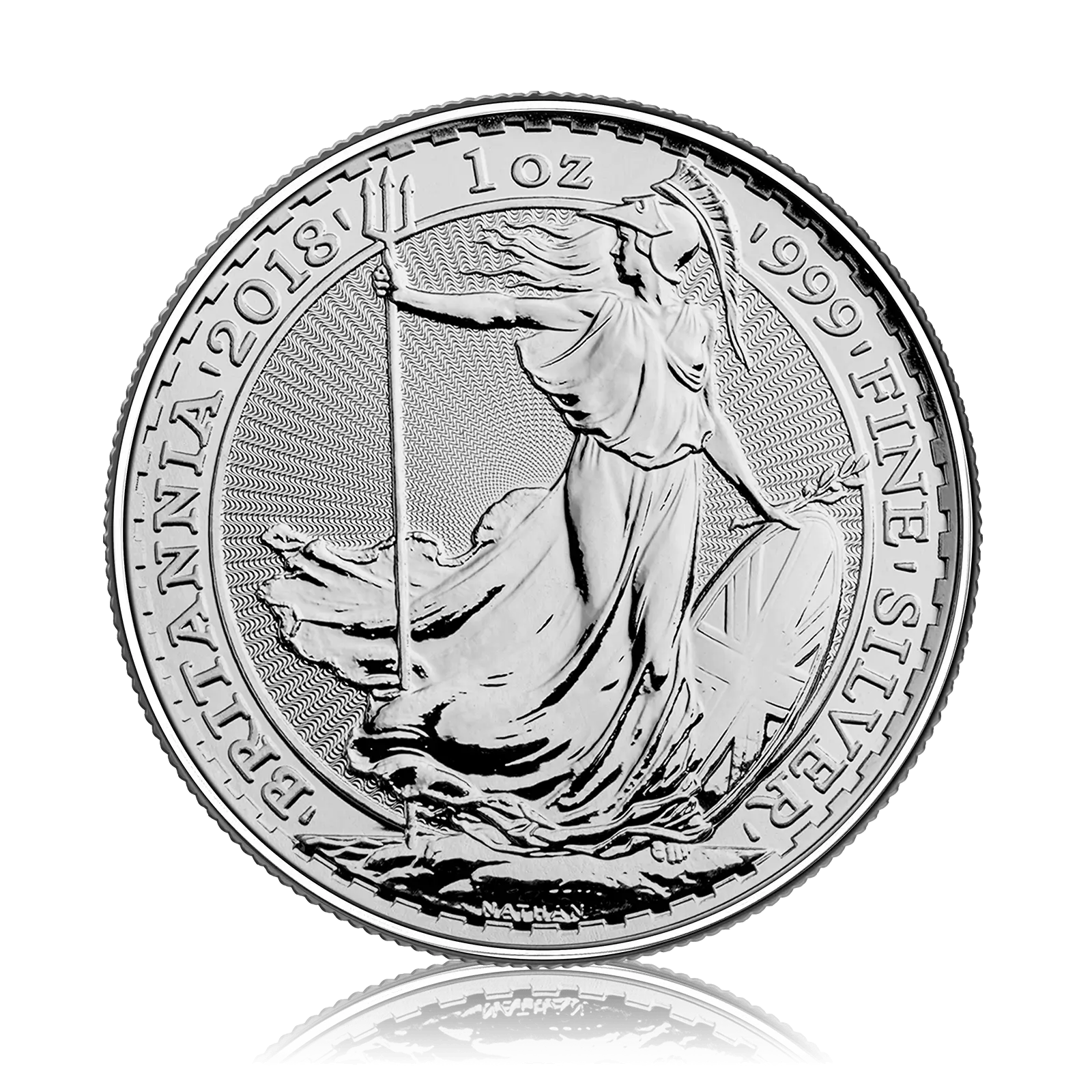 1oz Silver Royal Mint Britannia Queen Elizabeth ll Tube of 25  (2018) 5